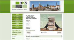 Desktop Screenshot of bks-sachsen.de