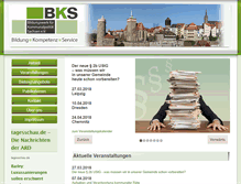 Tablet Screenshot of bks-sachsen.de